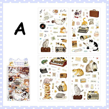 Cats-SheetStickers-Scrapbook-A