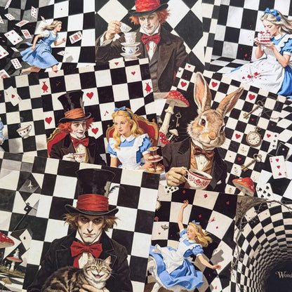CheckeredAliceinWonderland-Paper-Scrapbook-1