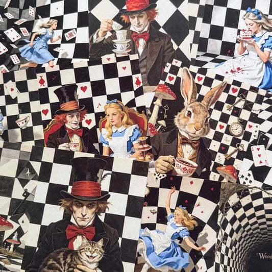 CheckeredAliceinWonderland-Paper-Scrapbook-1