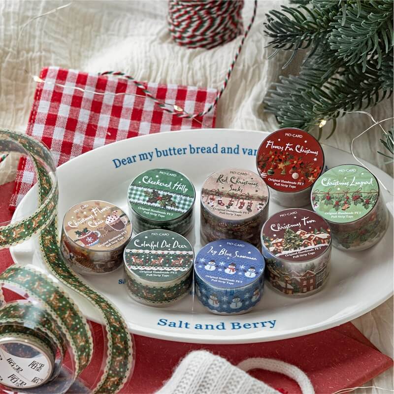 Christmas-PETTape-Scrapbook