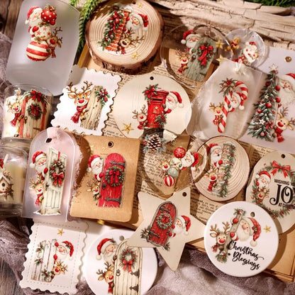ChristmasUVtransferstickercraftideasfeaturingSanta_reindeer_festivedoors_andornaments