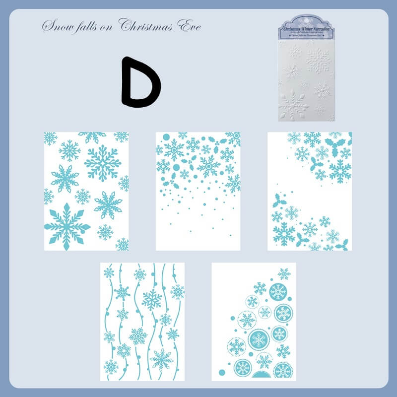 ChristmasWinter-EmbossedPaper-Scrapbook-D