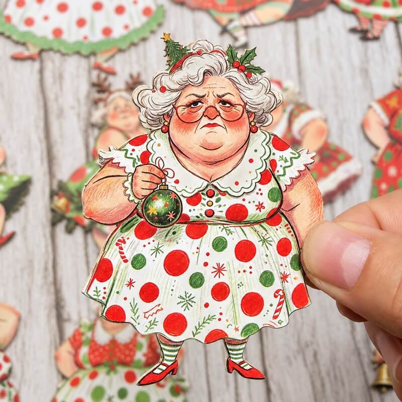 Christmasgrandmacardstockcutoutsforscrapbooking