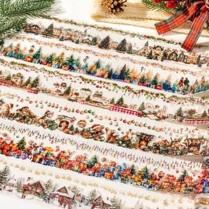 Christmas PET Tape – Winter Village & Holiday Designs