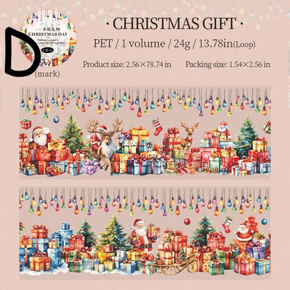 Christmas PET Tape – Winter Village & Holiday Designs