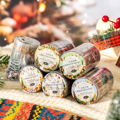 Christmas PET Tape – Winter Village & Holiday Designs