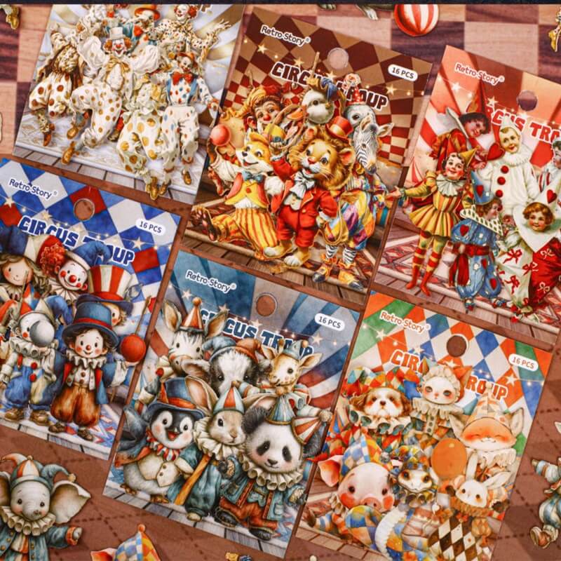 Circus-HardCardStickers-Scrapbook