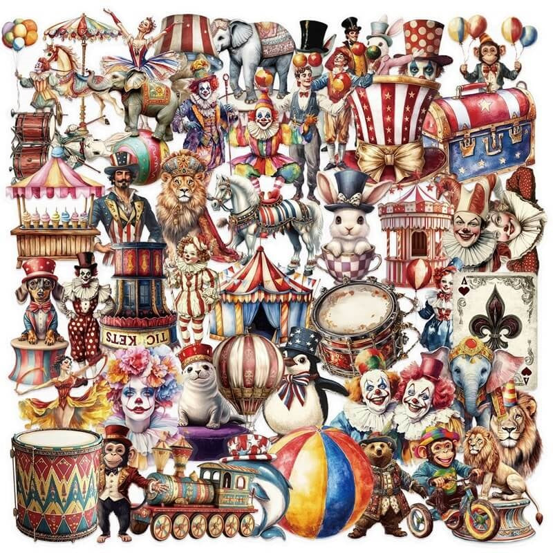 Circus-themedPETStickers-Scrapbook-1