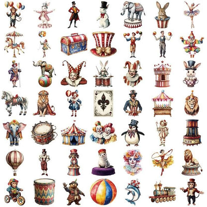Circus-themedPETStickers-Scrapbook-3