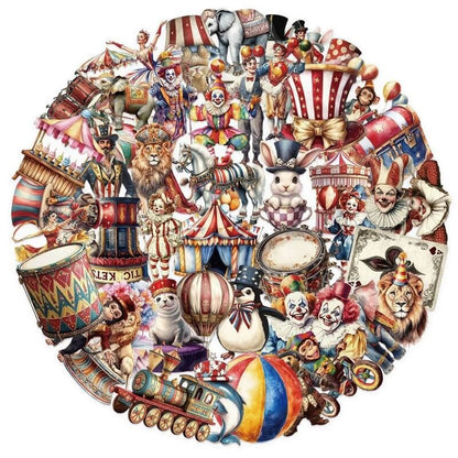 Circus-themedPETStickers-Scrapbook