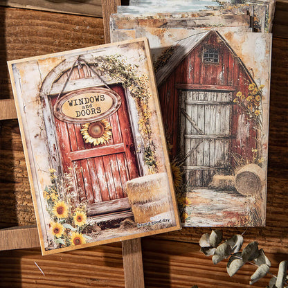 ColoredWindowsandDoors-Paper-Scrapbooking-3