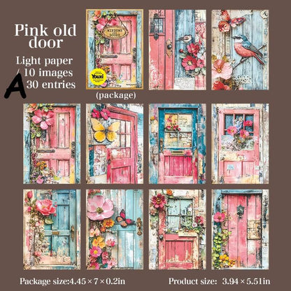 ColoredWindowsandDoors-Paper-Scrapbooking-A