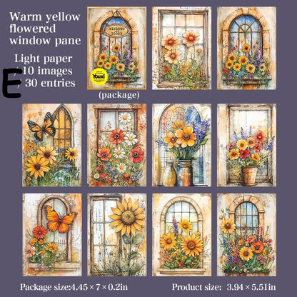 ColoredWindowsandDoors-Paper-Scrapbooking-E