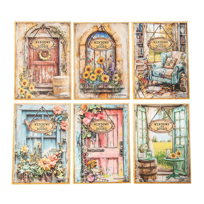 ColoredWindowsandDoors-Paper-Scrapbooking
