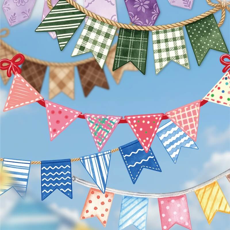 ColorfulFlags-HardCardStickers-Scrapbook-1