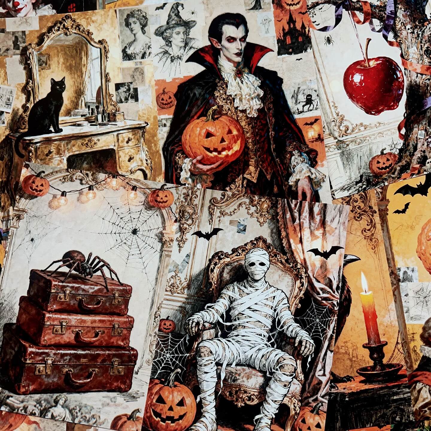 ColorfulHalloween-Paper-Scrapbooking-2