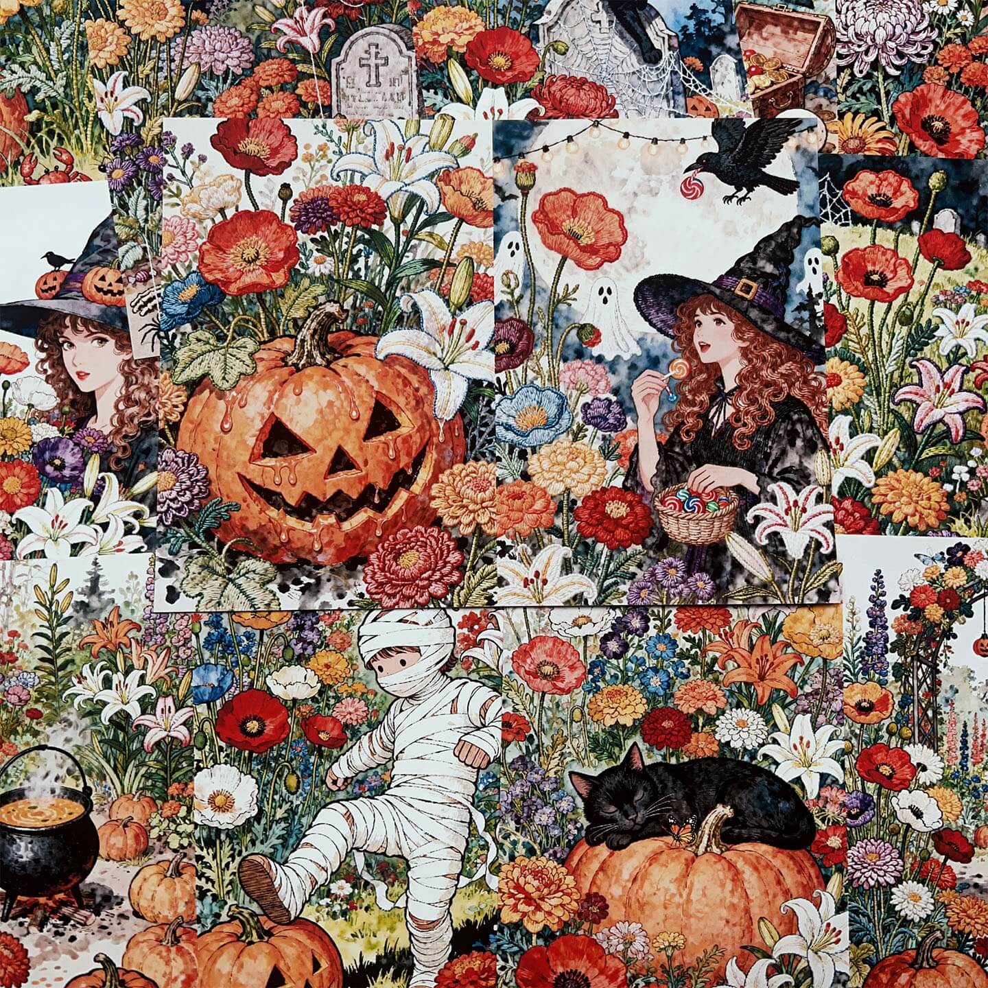 ColorfulHalloween-Paper-Scrapbooking-7
