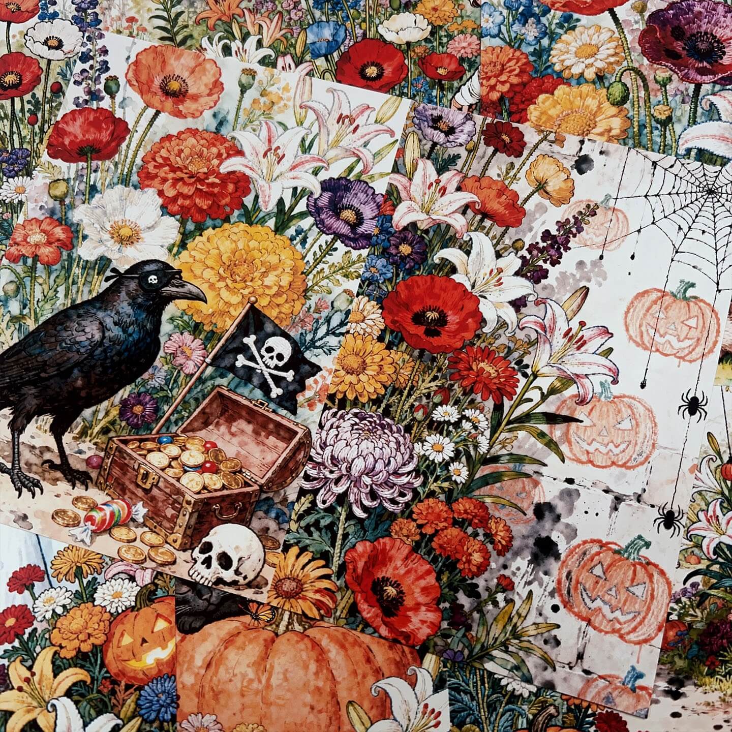 ColorfulHalloween-Paper-Scrapbooking-9