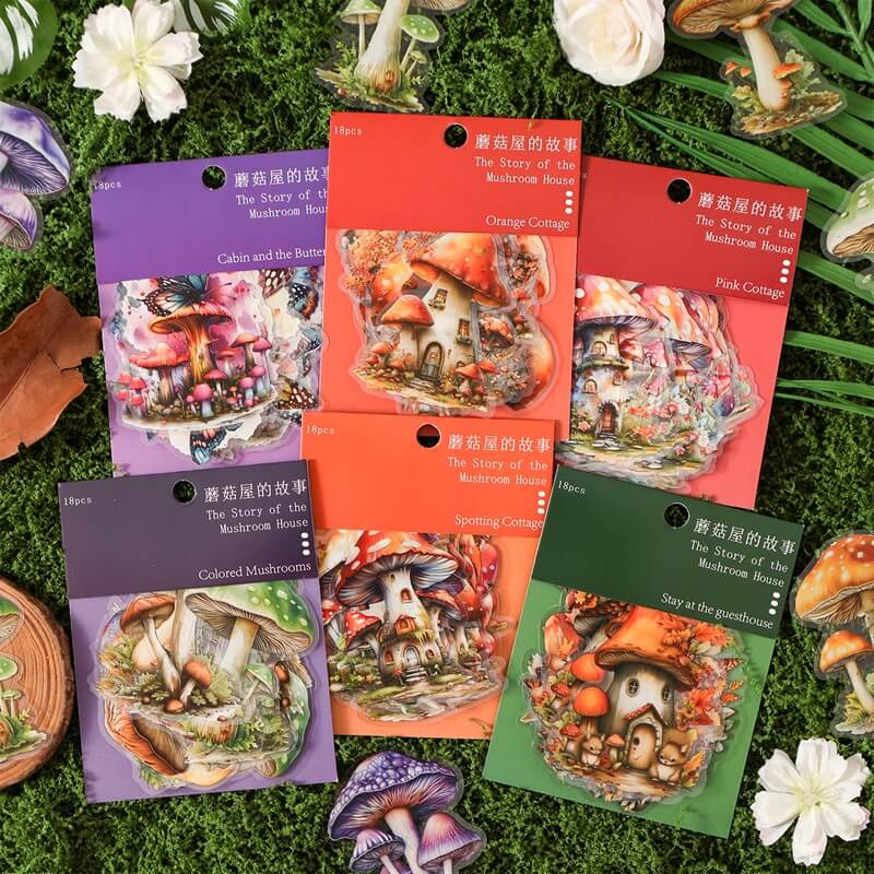ColorfulMushrooms-Stickers-Scrapbook