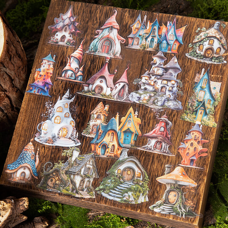 Fairy House PET Stickers