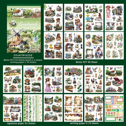 CountrySide-StickerBook-Scrapbook