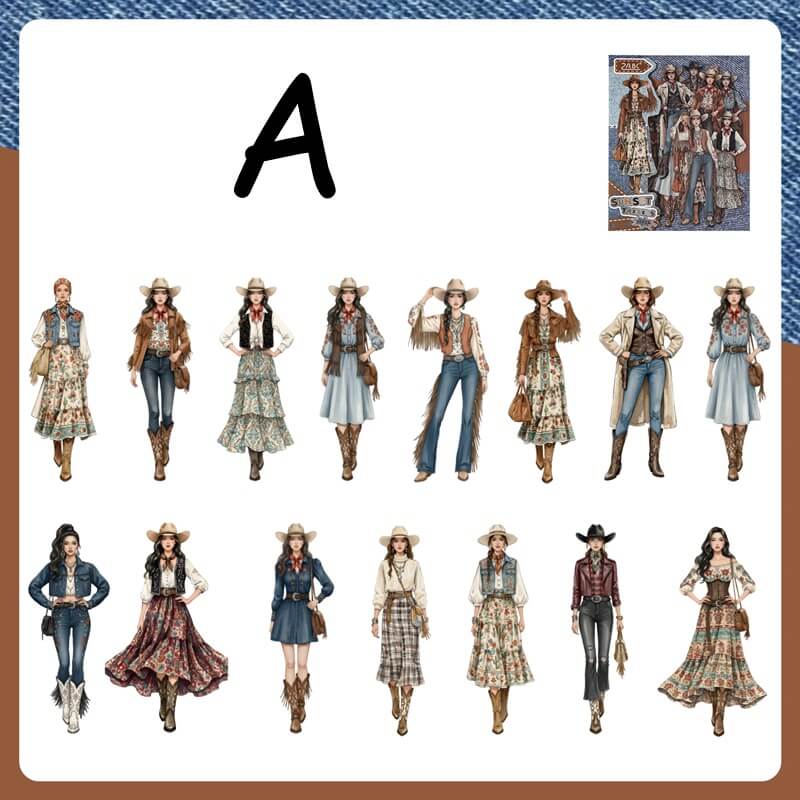 Cowgirl-Stickers-Scrapbook-A