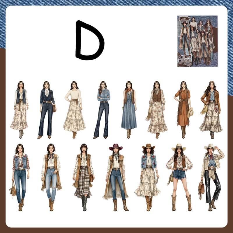 Cowgirl-Stickers-Scrapbook-D