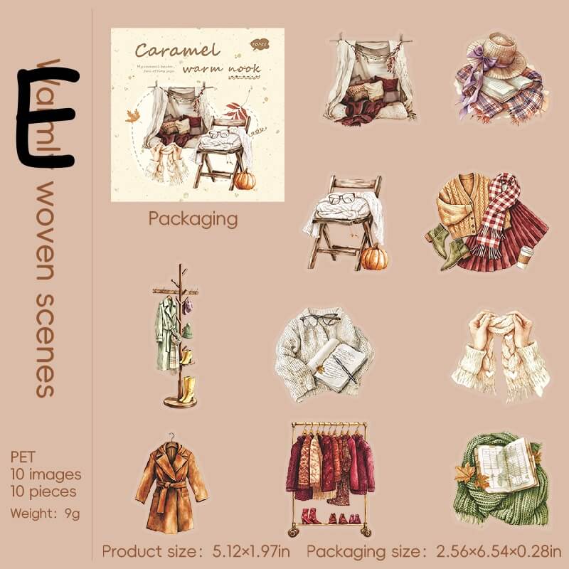 CozyAutumn-PETSticker-Scrapbooking-E