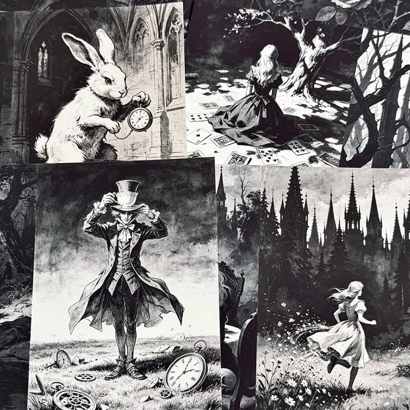DarkAliceFairyTale-Paper-Scrapbook-1
