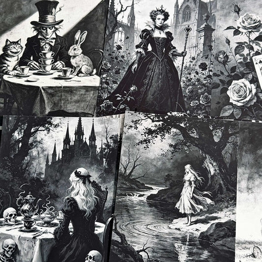 DarkAliceFairyTale-Paper-Scrapbook