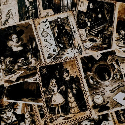 DarkAliceinWonderland-Paper-JunkJournal-5