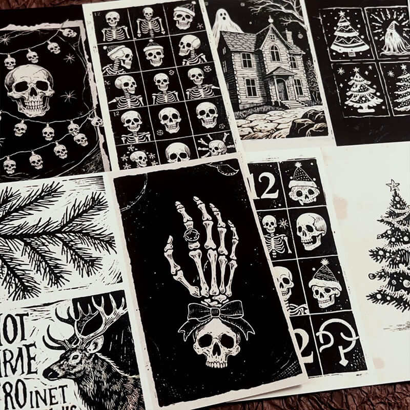 DarkChristmasSkeleton-Paper-JunkJournal-4