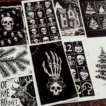 DarkChristmasSkeleton-Paper-JunkJournal-4