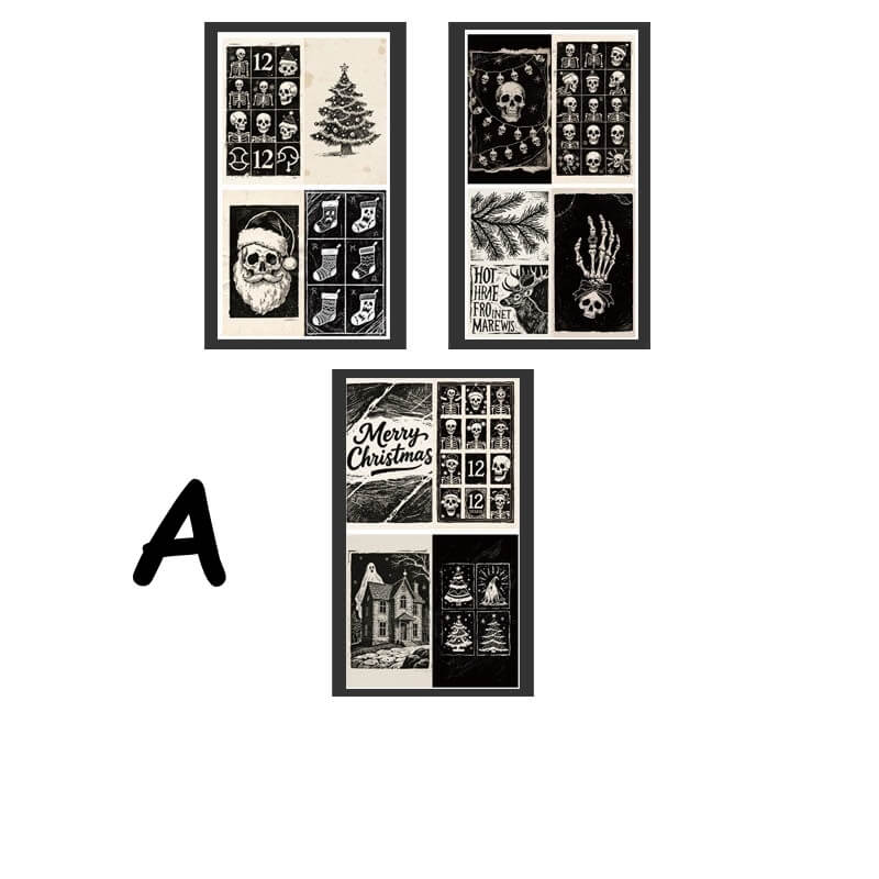 DarkChristmasSkeleton-Paper-JunkJournal-A