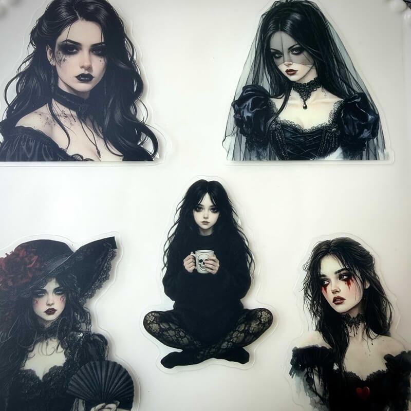 DarkGirl-Stickers-JunkJournal-3
