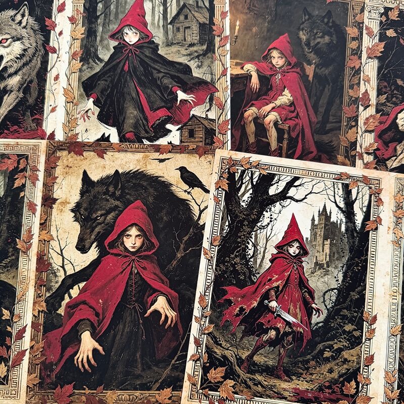 DarkLittleRedRidingHood-Paper-JunkJournal-1