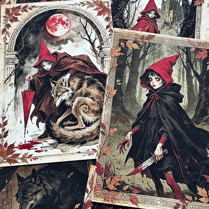 DarkLittleRedRidingHood-Paper-JunkJournal-4