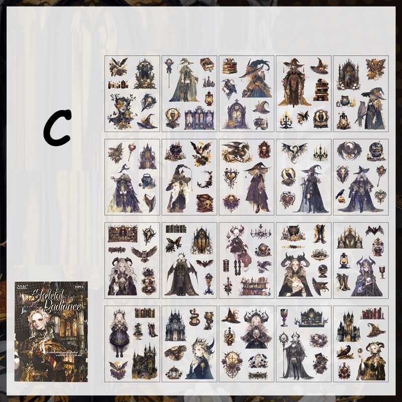 DarkNightSeries-StickerBook-JunkJournal-C