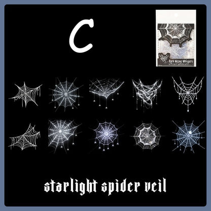 DarkSpiderWeb-Stickers-JunkJournal-C