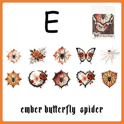 DarkSpiderWeb-Stickers-JunkJournal-E