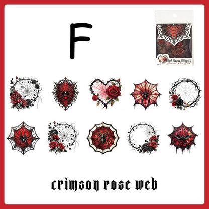 DarkSpiderWeb-Stickers-JunkJournal-F