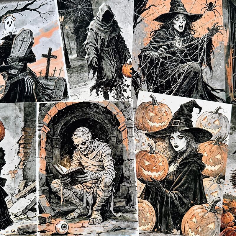 DarkWizardSkull-Paper-JunkJournal-1