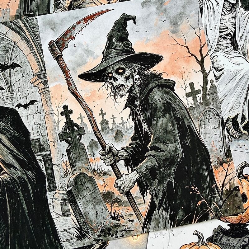 DarkWizardSkull-Paper-JunkJournal-3