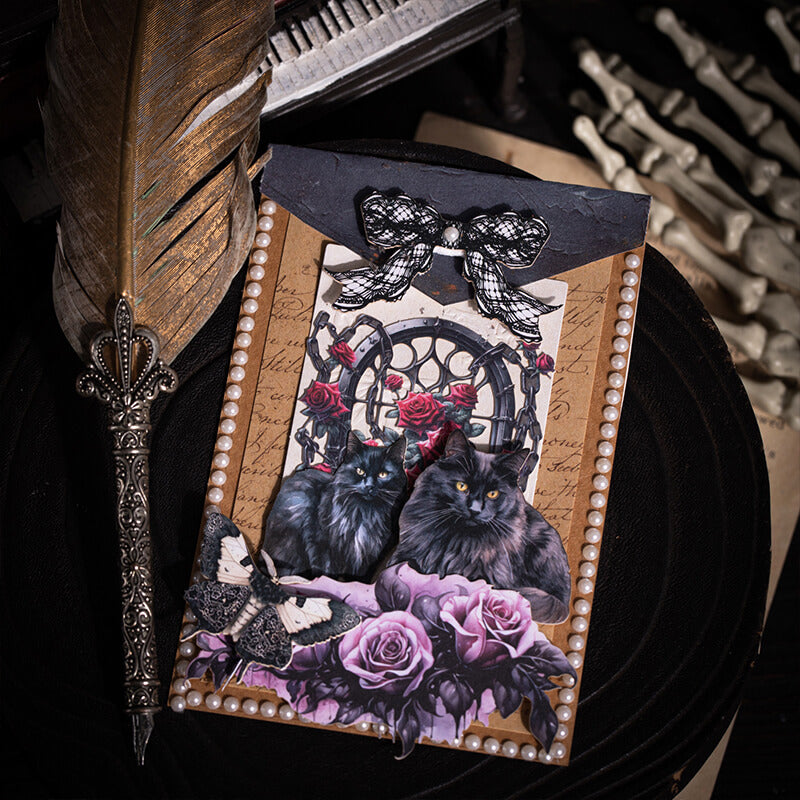 Harid Card Dark fantasy hard card sticker – loloyaya