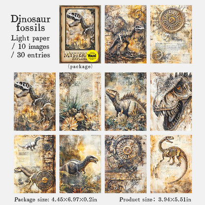 DinosaurFossils-Paper-Scrapbooking