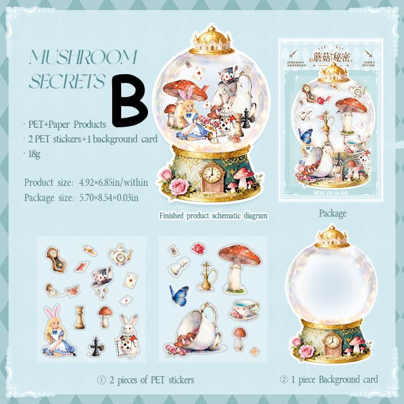 Dream Wanderland Stickers