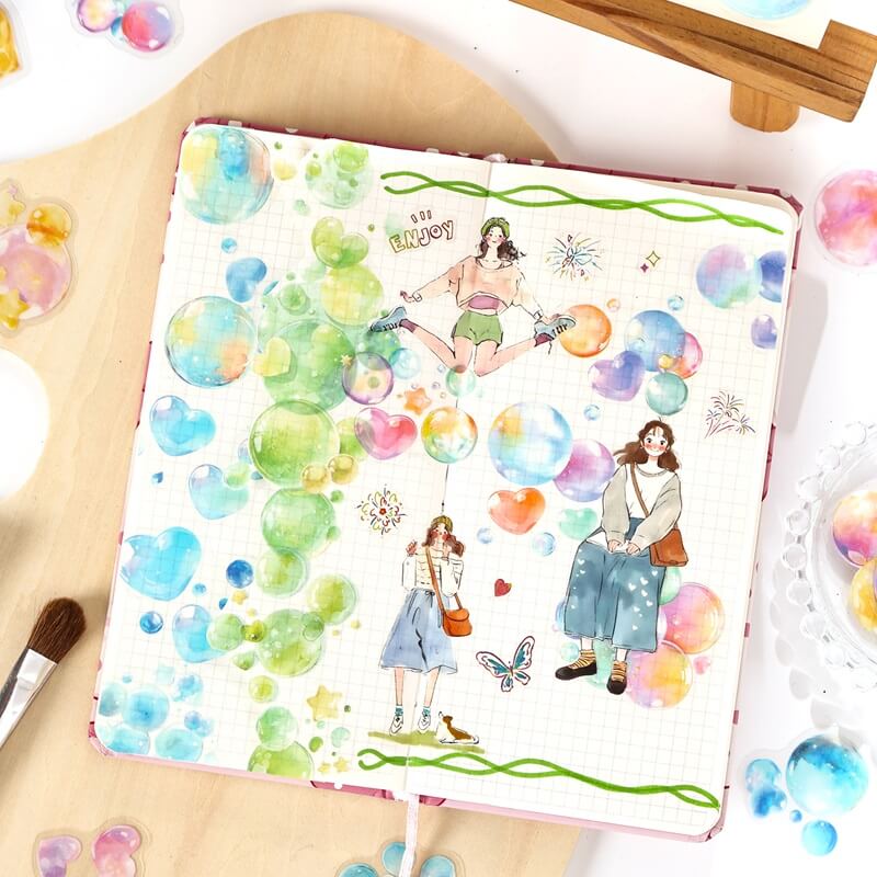 DreamyBubble-Stickers-Scrapbook-2