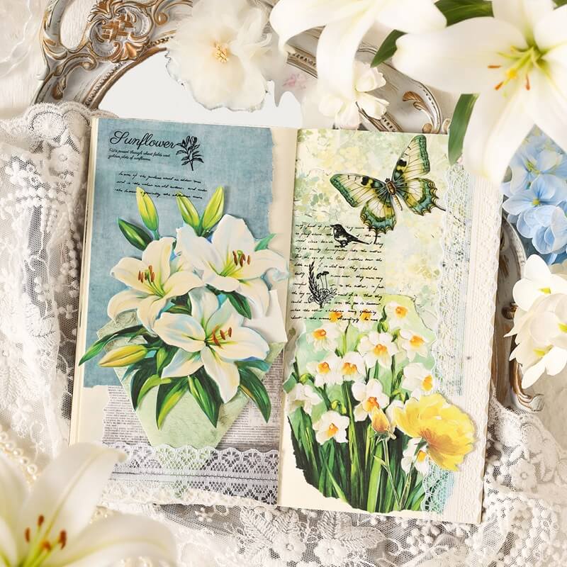 EmbossedFloral-Paper-Scrapbook-5