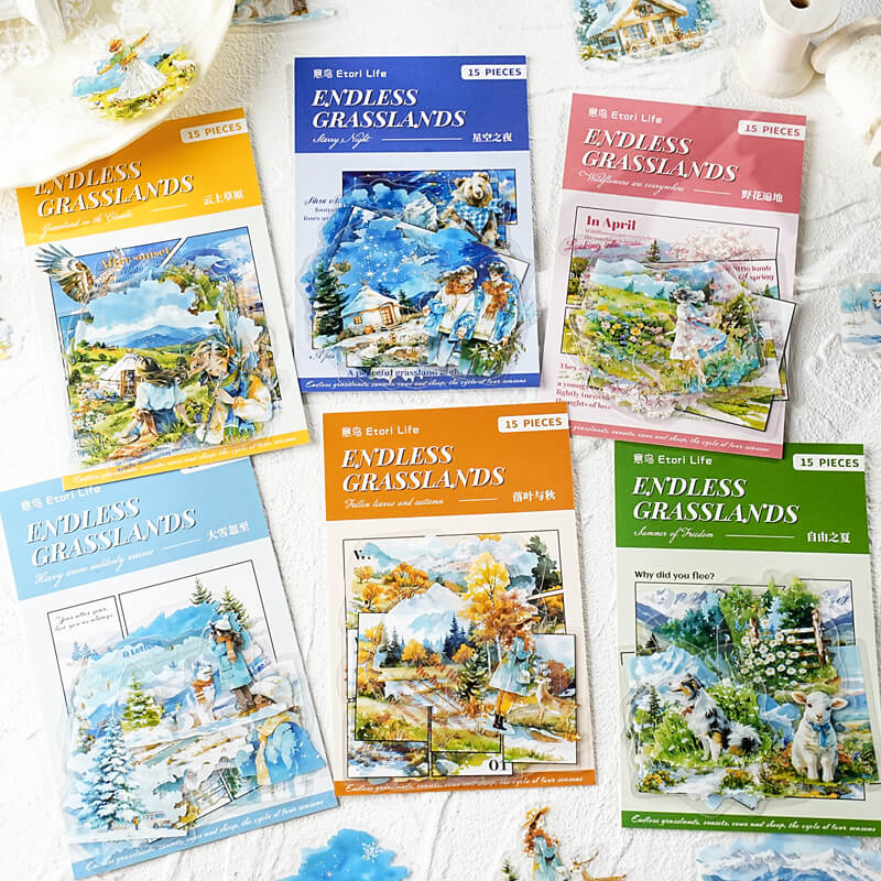 EndlessGrassland-Sticker-Scrapbook