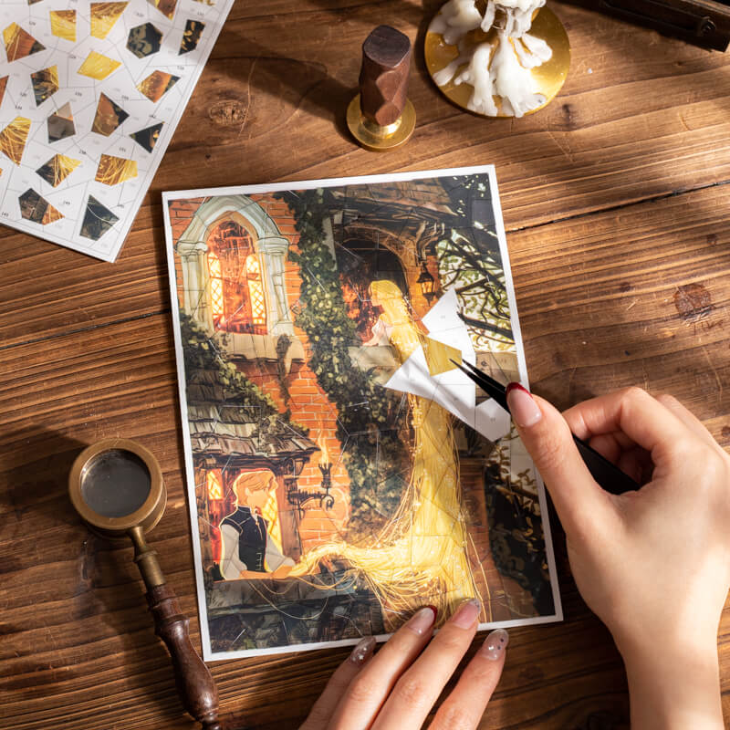 Fairy Tale Puzzle Stickers